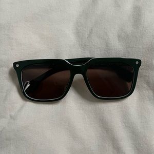 Green Burberry sunglasses